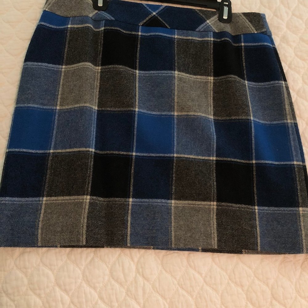 WOOL LINED SKIRT